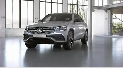 Brugt Mercedes GLC300e AMG 194 HK (142 kW) 2022 Sølv Coupe