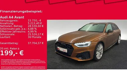 Gebraucht Audi A4 S-Line 204 PS (150 kW) 2023 Kombi