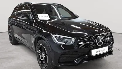 Schwarz Gebraucht 2021 Mercedes GLC200 AMG line SUV | 30.990 € (Guter Preis)