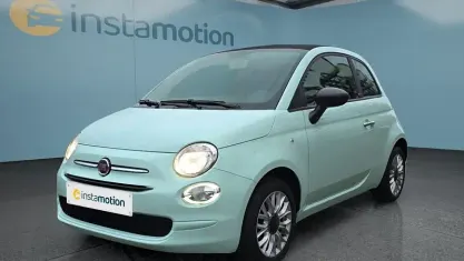 Occasion Fiat 500C Lounge 69 PK (50 kW) 2020 Groen Cabriolet