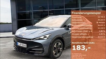 Brugt Cupra Tavascan VZ 250 kW (340 HK) 2024 Blå SUV