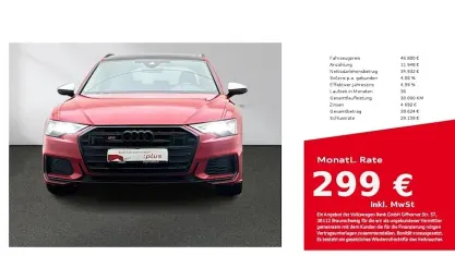 Brugt Audi S6 Ambiente 344 HK (253 kW) 2021 Rød Stationcar