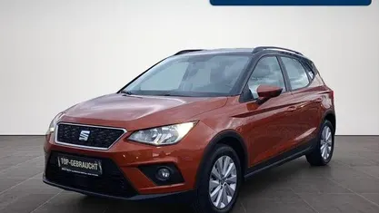 Gebraucht Seat Arona Style 116 PS (85 kW) 2018 "eclipse" orange / dach schwarz metallic SUV