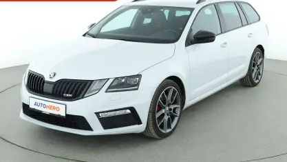 Gebraucht Skoda Octavia RS 184 PS (135 kW) 2019 Weiß Kombi