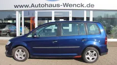 Blau Gebraucht 2009 VW Touran Conceptline Van / Kleinbus | 1.670 € (Superpreis)