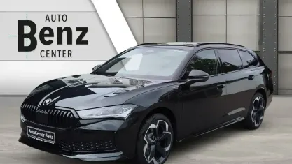 Neu Skoda Superb SportLine 204 PS (150 kW) 2026 Schwarz Kombi