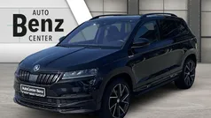 Schwarzmagic perleffekt (metallic) Gebraucht 2022 Skoda Karoq SportLine SUV | 27.990 € (Fairer Preis)