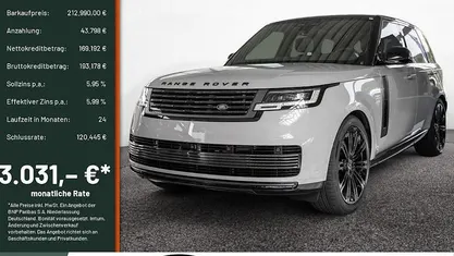 Gebraucht 2025 Land Rover Range Rover SUV | 212.990 € (Guter Preis)