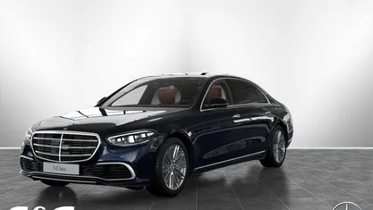 Gebraucht Mercedes S580 503 PS (369 kW) 2022 Metalliclack nautikblau metallic Limousine