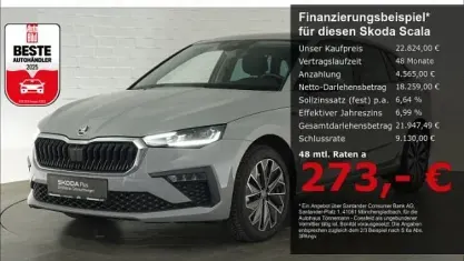 Gebraucht Skoda Scala Tour 116 PS (85 kW) 2025 Grau Kleinwagen