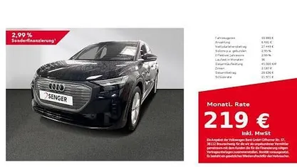 Gebraucht Audi Q4 e-tron Ambiente 150 kW (204 PS) 2023 Mythosschwarz metallic SUV