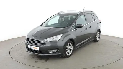 Grau Gebraucht 2017 Ford Grand C-Max Titanium Van / Kleinbus | 13.050 € (Fairer Preis)