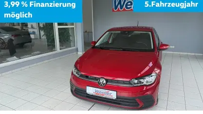 Gebraucht VW Polo Life 95 PS (69 kW) 2025 Rot Kleinwagen