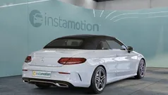 Weiß Gebraucht 2022 Mercedes C220 AMG Cabrio | 42.394 € (Fairer Preis)