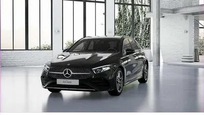 Gebraucht Mercedes A180 AMG 136 PS (100 kW) 2025 Unilack nachtschwarz Limousine