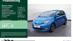 Crystalblau metallic Gebraucht 2021 Skoda Citigo-e IV Style Kleinwagen | 13.430 € (Fairer Preis)