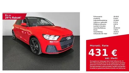 Gebraucht 2025 Audi A1 Sportback Sport Kleinwagen | 28.490 € (Fairer Preis)