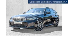 Schwarz Gebraucht 2024 BMW 330e M Sport Kombi | 40.990 € (Superpreis)