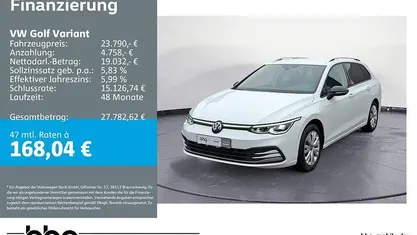 Gebraucht VW Golf VIII Move 150 PS (110 kW) 2023 Weiß Kombi