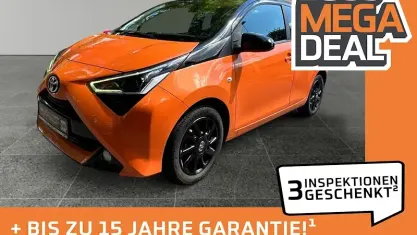 Gebraucht Toyota Aygo X-cite 72 PS (52 kW) 2019 Orange Kleinwagen