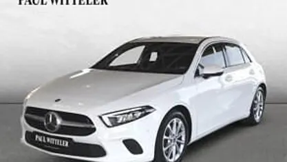 Gebraucht Mercedes A200 Progressive 163 PS (119 kW) 2018 Polarweiß uni Limousine