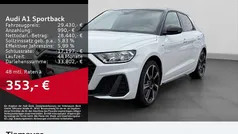 Gletscherweiß metallic Gebraucht 2024 Audi A1 S-Line Kleinwagen | 29.430 € (Fairer Preis)