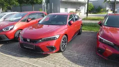 Prem crystal red m. Gebraucht 2025 Honda Civic Elegance Limousine | 36.890 € (Fairer Preis)