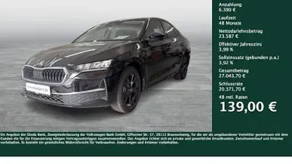 Usata Skoda Octavia Selection 150 CV (110 kW) 2025 Nero Berlina