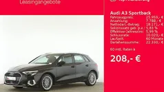 Schwarz Gebraucht 2022 Audi A3 Sportback Advanced Limousine | 22.450 € (Guter Preis)