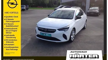 Gebraucht Opel Corsa Elegance 101 PS (74 kW) 2023 Weiß (jadeweiss) Kleinwagen