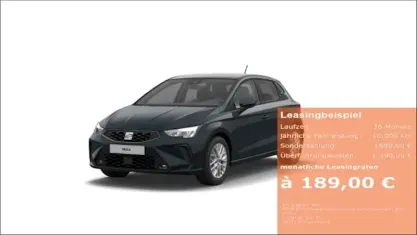 Neu Seat Ibiza Style 116 PS (85 kW) 2026 Blau Kleinwagen