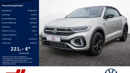 Second-hand VW T-Roc Style 150 CP (110 kW) 2024 Argintiu SUV