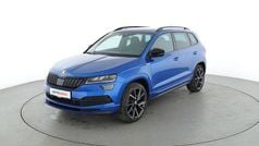 Blau Gebraucht 2021 Skoda Karoq SportLine SUV | 30.630 € (Fairer Preis)