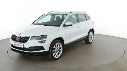 Gebraucht Skoda Karoq Style 150 PS (110 kW) 2018 Weiß SUV