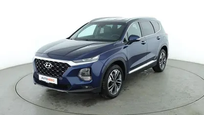 Blau Gebraucht 2018 Hyundai Santa Fe Premium SUV | 25.540 € (Fairer Preis)
