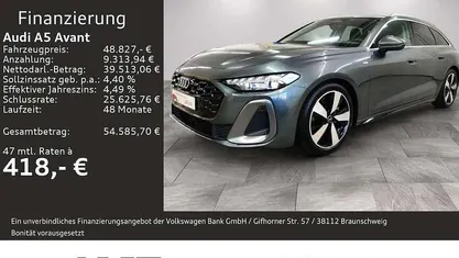 Daytonagrau perleffekt Gebraucht 2025 Audi A5 S-Line Kombi | 47.870 € (Guter Preis)