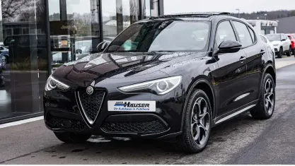 Gebraucht Alfa Romeo Stelvio Ti 280 PS (205 kW) 2022 Schwarz SUV