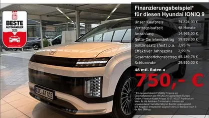 Weiss Gebraucht 2025 Hyundai Ioniq 9 SUV | 74.824 € (Fairer Preis)