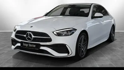 Gebraucht Mercedes C180 AMG 170 PS (125 kW) 2025 Unilack polarweiß Limousine
