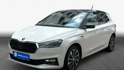 Gebraucht Skoda Fabia Style 110 PS (80 kW) 2021 Moonweiß perleffekt Kleinwagen
