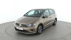 Gelb Gebraucht 2017 VW Golf Sportsvan Sound Van / Kleinbus | 16.300 € (Guter Preis)