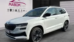 Moonweiss metallic Gebraucht 2023 Skoda Karoq SportLine SUV | 26.490 € (Guter Preis)