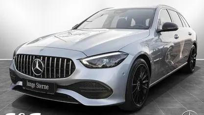 Gebraucht Mercedes C220 Avantgarde 200 PS (147 kW) 2022 Metalliclack hightechsilber Kombi