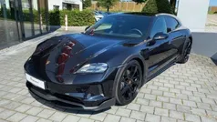 Tiefschwarzmetallic Gebraucht 2024 Porsche Taycan Cross Turismo Limousine | 109.890 € (Superpreis)