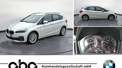 Gebraucht BMW 220 Active Tourer Advantage 192 PS (141 kW) 2019 Weiß Van / Kleinbus