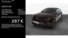 Midnight schwarz Gebraucht 2025 Cupra Leon Limousine | 32.490 € (Guter Preis)
