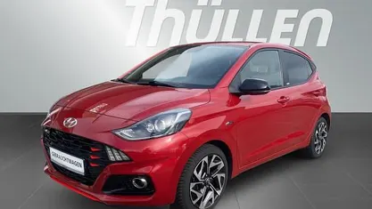 Gebraucht Hyundai i10 N Line 101 PS (74 kW) 2021 Rot Kleinwagen