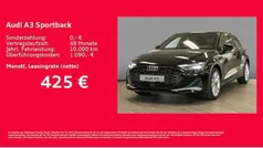 Schwarz Neu 2025 Audi A3 Sportback Advanced Limousine | 39.753 € (Fairer Preis)