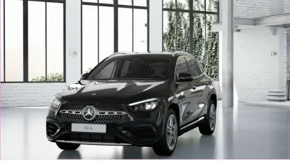 Gebraucht Mercedes GLA180 AMG line 136 PS (100 kW) 2024 Unilack nachtschwarz SUV