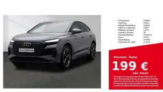 Kieselgrau Gebraucht 2022 Audi Q4 Sportback e-tron Sport SUV | 24.880 € (Fairer Preis)